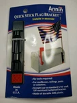 Annin Flagmakers Quick Stick Bracket Made Usa Abs Plastic. Fixed Price $5.00.