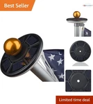 Solar Flag Pole Light 20 Leds Bright Long-lasting Auto Night Illumination. Fixed Price $38.99.
