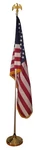 8FT Indoor Eagle 8' Telescoping Base & Sleeve Fringe Emb. Fixed Price $72.88.