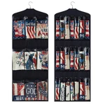 Glicraft Garden Flag Storage Organizer Double Sided Hanging Over Door. Fixed Price $60.71.