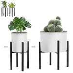 Sorbus Adjustable Metal Plant Stand Mid Century Style Flower Pot Holder, 10 To. Fixed Price $62.34.