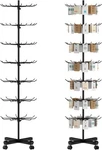 Retail Stand 7 Tier Rotating Rack Adjustable Ideal For Store. Fixed Price $59.93.