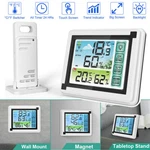 Digital Lcd Display Thermometer Wireless Indoor & Outdoor Weather Station 24HRS. Fixed Price $17.99.