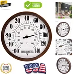 12" Large - Garden Thermometer Outdoor Decorative, Weather Indoor.... Fixed Price $49.59.