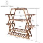 Various Multi-shelving Plant Stand Shelf Flower Pot Displaying Garden Patio Yard. Fixed Price $43.95.