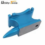Blue 44 Lbs Blacksmith Anvil Cast Iron 20 Kg Heat Treated Long Round Horn. Fixed Price $45.45.