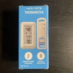 Acurite Wireless Portable Weather Station Digital Thermometer, White - 00826HD. Fixed Price $24.99.