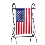 Evergreen Scroll American Garden Flag Stand Leaves Vine Premium. Fixed Price $56.64.
