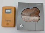 Oregon Wireless THGR122NX Thermo-hygrometer Atomic Alarm Clock RMR612HGA. Fixed Price $89.99.