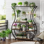 Tribesigns 6 Tier Plant Stand 70.9 Inch Tall With Hooks Model JW0710. Fixed Price $179.99.