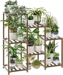 Bamworld Plant Stand Indoor Shelf Outdoor Wood Rack For Multiple. Fixed Price $43.97.