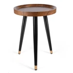Plant Stand Indoor,mid Century Walnut Wood Table, Heavy Duty Metal Tall.... Fixed Price $41.91.
