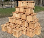 Cedar Planter Box Pot Handcrafted X9.75 X10. Fixed Price $19.99.
