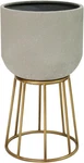 Stratton Decor Soho Metal Plant Stand In Gray Gold. Fixed Price $12.99.
