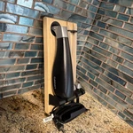 Cuisinart CEK40 Electric Knife Set Wood Stand Bread & Carving Blades Used Once. Fixed Price $38.99.