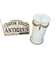 65967 Decorator Wood Plant Pedestal Stand. Fixed Price $196.00.
