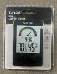Taylor Indoor Comfort Level Hygrometer Digital Thermometer Plastic Black. Fixed Price $14.00.