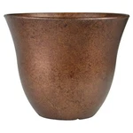 Classic Home And Garden Honeysuckle Resin Flower Pot Planter, Copper, 13". Fixed Price $29.99.