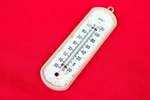 Ohio Thermometer Vintage Patina Garden Outdoor Charm Old Red Alcohol Temp Zi. Fixed Price $32.95.