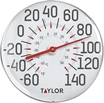 Taylor Metal Wall Indoor Outdoor Thermometer, Wireless With Easy To. Fixed Price $37.40.