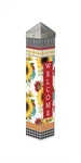 Studio M - 20" Art Pole Sunflower Checks. Fixed Price $89.95.