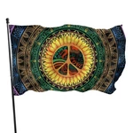 Peace Flag 3X5 Ft Fade Proof Outdoor Indoor With Metal Grommets One Size, 15. Fixed Price $21.90.