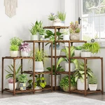 Plant Stand Indoor Outdoor Corner Shelf 11 Potted Large Holder For Multiple. Fixed Price $47.61.