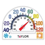 Taylor Dial Thermometer Plastic Clear 7 In.. Fixed Price $13.81.
