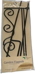 Garden Flagpole 15.25" W X 35.75" H Dia Black Fits 12.5" 18" Flags. Fixed Price $14.39.
