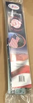 Olympus 3' X 5 And Banner Set 6' Flagpole Eagle Ornament, Made In Usa. Fixed Price $17.76.