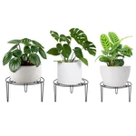 3-PIECE Set Metal Plant Stands, Heavy-duty Rustproof Iron Flower Pot Holders,.... Fixed Price $30.68.
