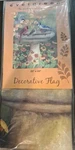 Evergreen House Flag/banner Birds Daisy's Bath. Fixed Price $10.00.