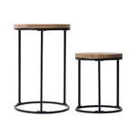 Acacia Top Plant STAND,2 Pack. Fixed Price $31.06.