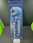 Tag & Release 5X17 Metal Thermometer Guy Harvey Ocean Foundation New In Package. Fixed Price $15.88.