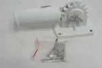 Evergreen Metal Flag Pole Bracket Holder White 1" Hole Screw Mount. Fixed Price $13.99.