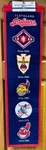Mlb Cleveland Indians Heritage Banner Winning Streak 8"X32" Cooperstown Coll New. Fixed Price $74.50.