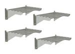 Palram - Canopia Heavy Duty Greenhouse Shelf Bundle 4 Piece. Fixed Price $268.82.