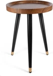 Plant Stand Indoor,mid Century Walnut Wood Table, Heavy Duty Metal Tall.... Fixed Price $38.51.