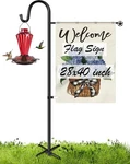 Xdw-gifts Upgraded Garden Flag Holder Stand With Shepherd Hook For 28 40. Fixed Price $30.64.