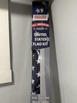 New Valley Forge Flag 3FT Width X 5FT Height American United States Kit. Fixed Price $31.49.