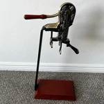 Legacy Bottle Opener Estate Bar Top Wine Cork Screw Wood Base Stand. Fixed Price $84.99.