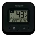 Crosse Technology Wireless Compact Digital Thermometer Black Indoor Humidity. Fixed Price $20.32.