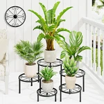5 Pack Metal Plant Stand Set Indoor Outdoor Heavy Duty Tiered Pot Holders. Fixed Price $28.95.