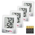 Temppro TP49 Pieces Digital Hygrometer Indoor Oyster White,. Fixed Price $39.48.