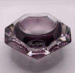1998 Royal Gallery Lt Purple Crystal Votive Candle Holder Made In Italy. Fixed Price $17.00.