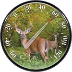 Acurite 01737A2 12.5-INCH Wall Thermometer, Deer. Fixed Price $31.34.