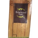 Metal Garden Flag Stand 3-PIECE Wrought Iron 18" X 38" Briarwood Lane Brand New!. Fixed Price $14.99.