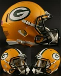 Green Bay Packers Nfl Riddell Speed Full Size Replica Football Helmet. Fixed Price $189.99.