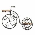 Tj Global 2-PLANT Iron Bicycle Stand, Metal Wire Flower Pot Wrought.... Fixed Price $17.84.