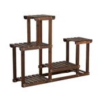 Yaheetech 4 Tier Wood Plant Stand Flower Display For Indoor/outdoor *new*. Fixed Price $28.00.
